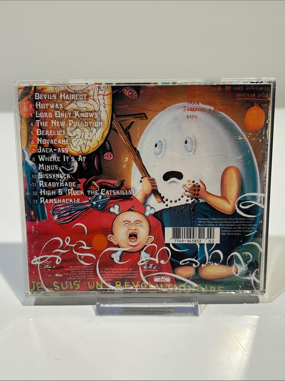 🤯5 for $20🤯 Beck “Odelay” CD [Pop Rock] - Picture 2 of 3